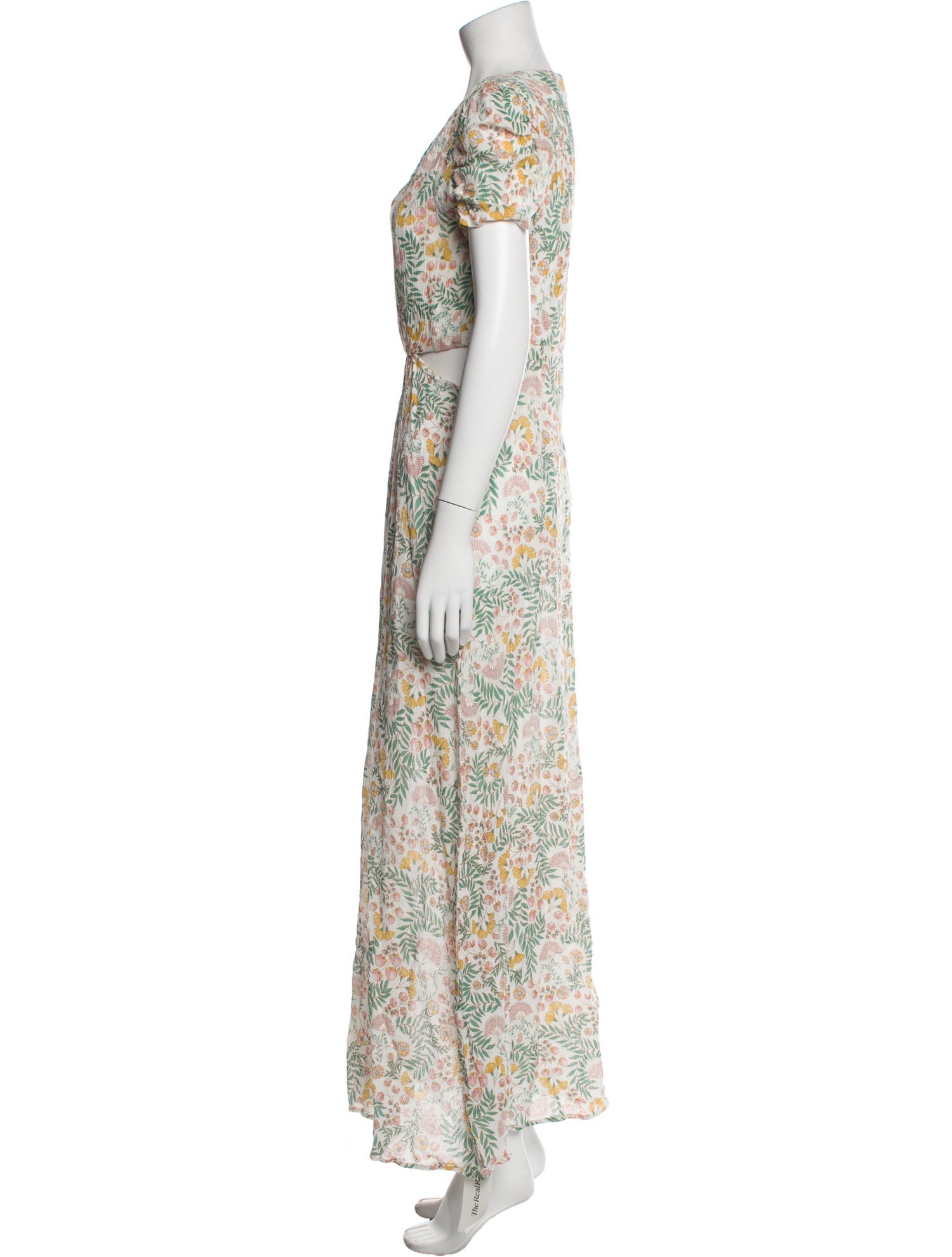 Walter Baker Floral Print Long Dress w/ Tags