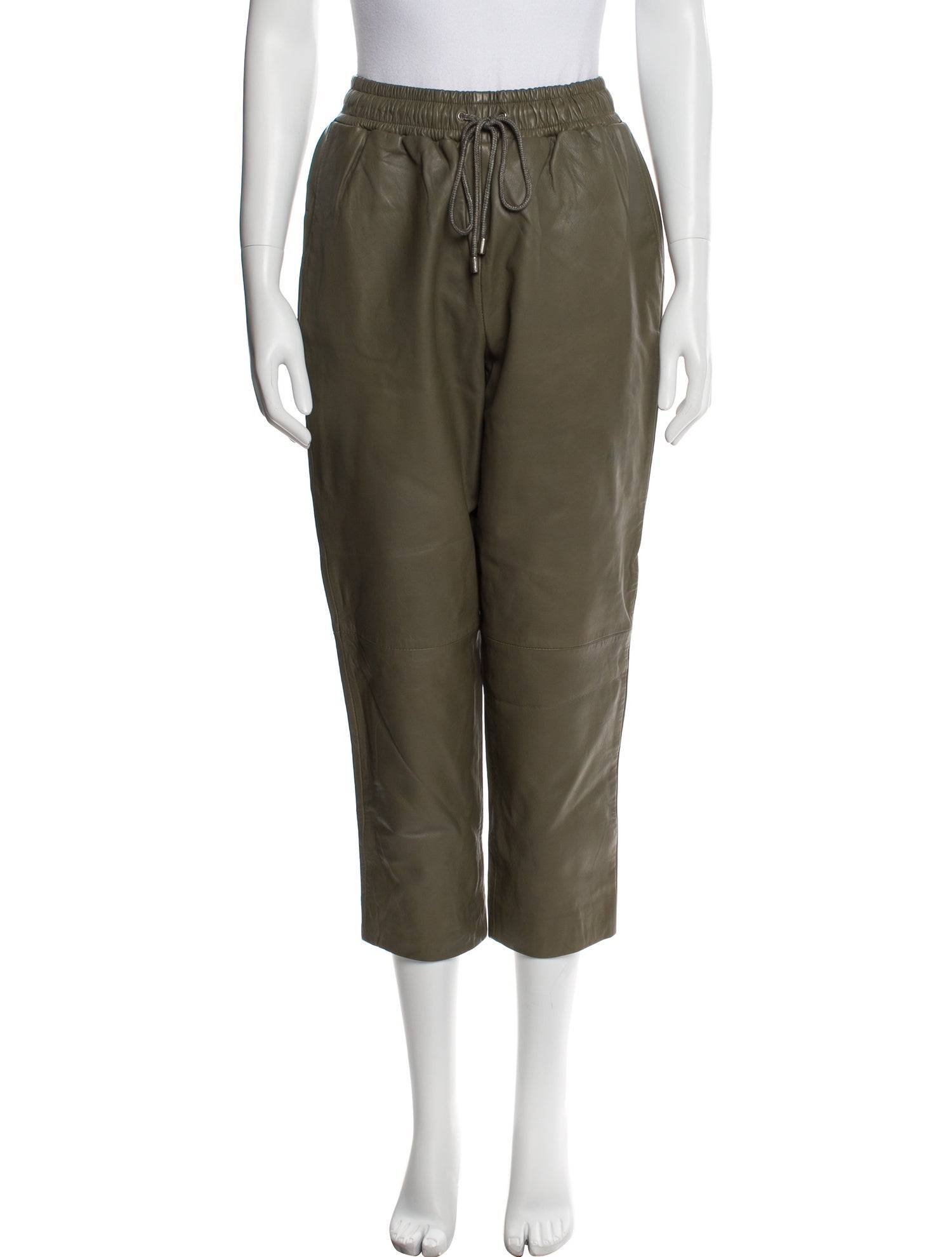 Walter Baker Lamb Leather Straight Leg Pants