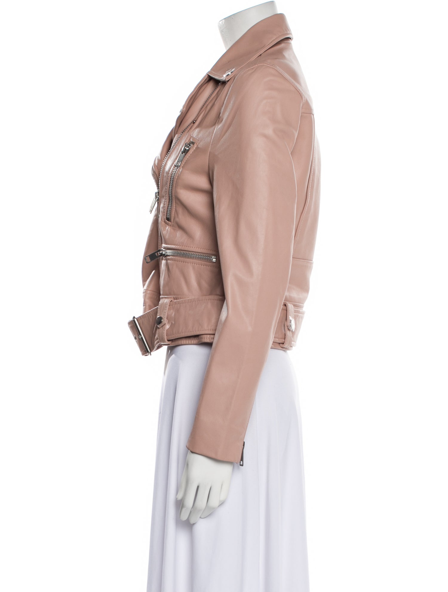 Walter Baker Lamb Leather Biker Jacket