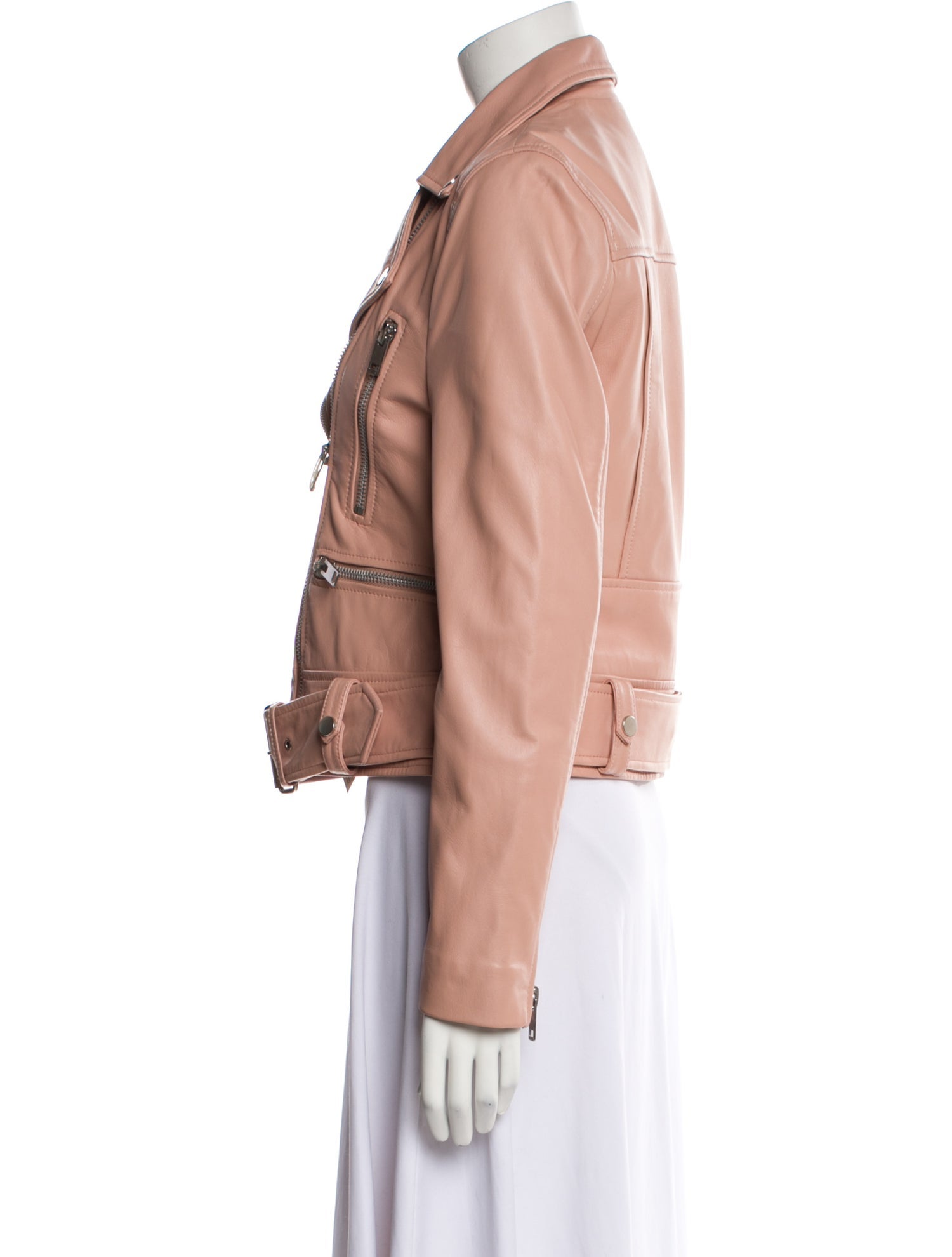 Walter Baker Lamb Leather Biker Jacket