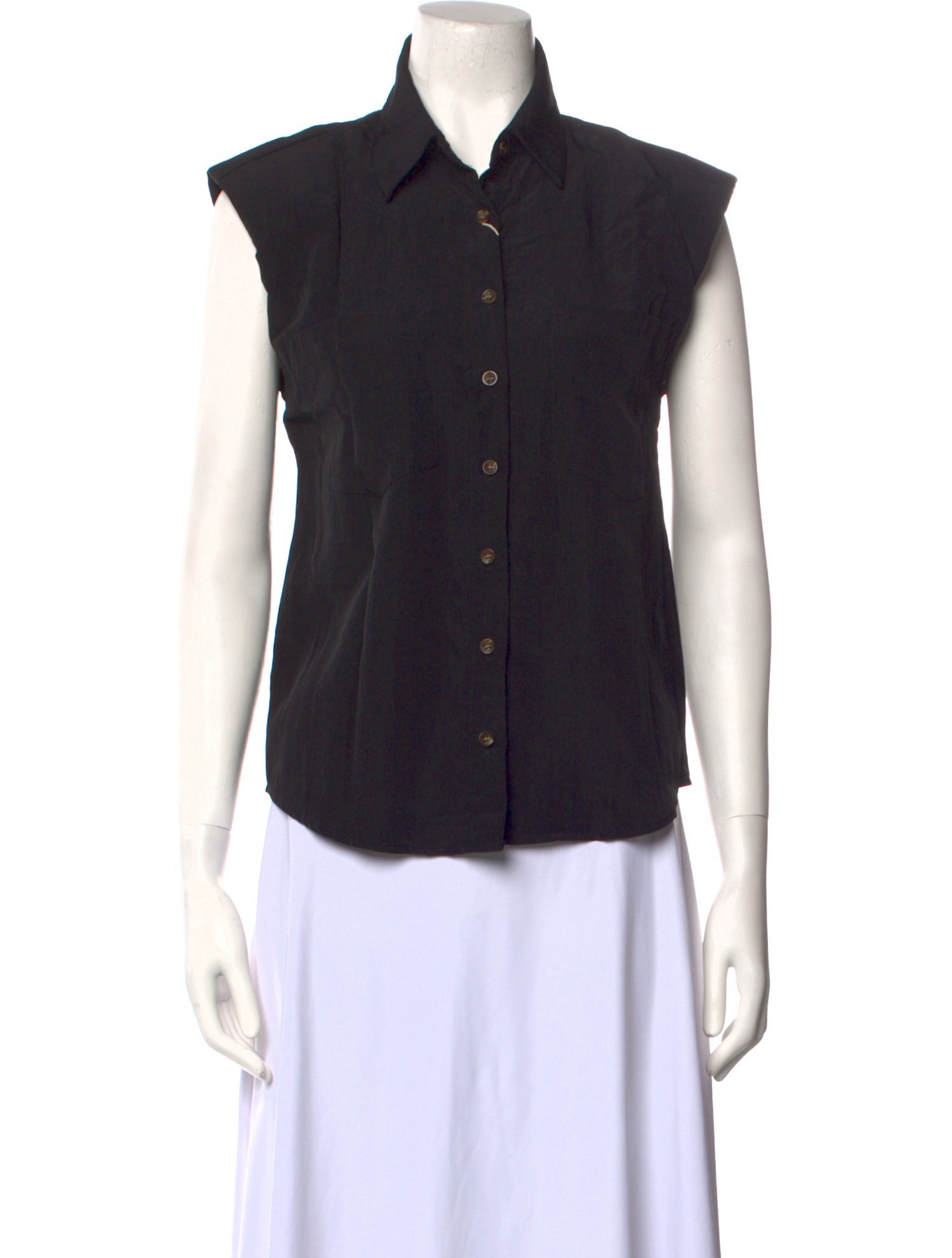 Walter Baker Sleeveless Button-Up Top w/ Tags