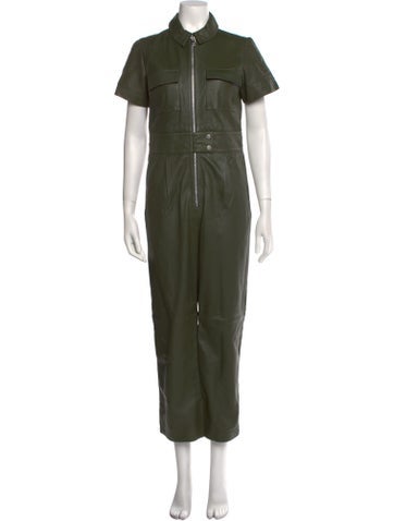 Walter Baker Jumpsuits and Rompers Lamb Leather Jumpsuit S