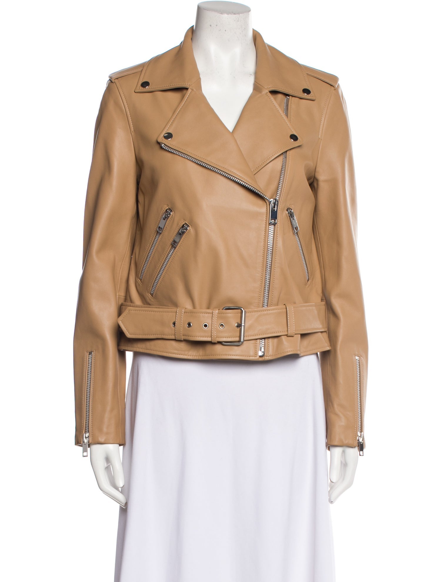 Walter Baker Lamb Leather Biker Jacket