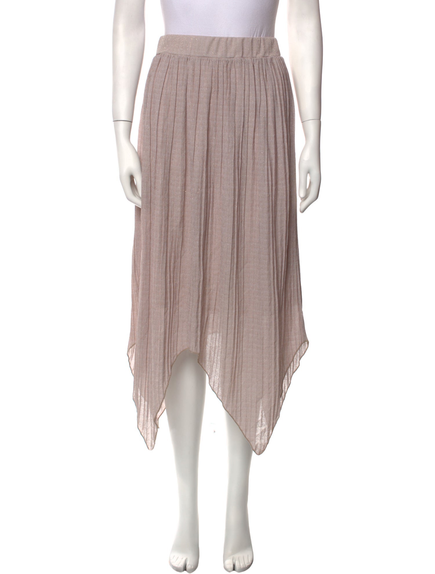 Walter Baker Glitter Accents Midi Length Skirt