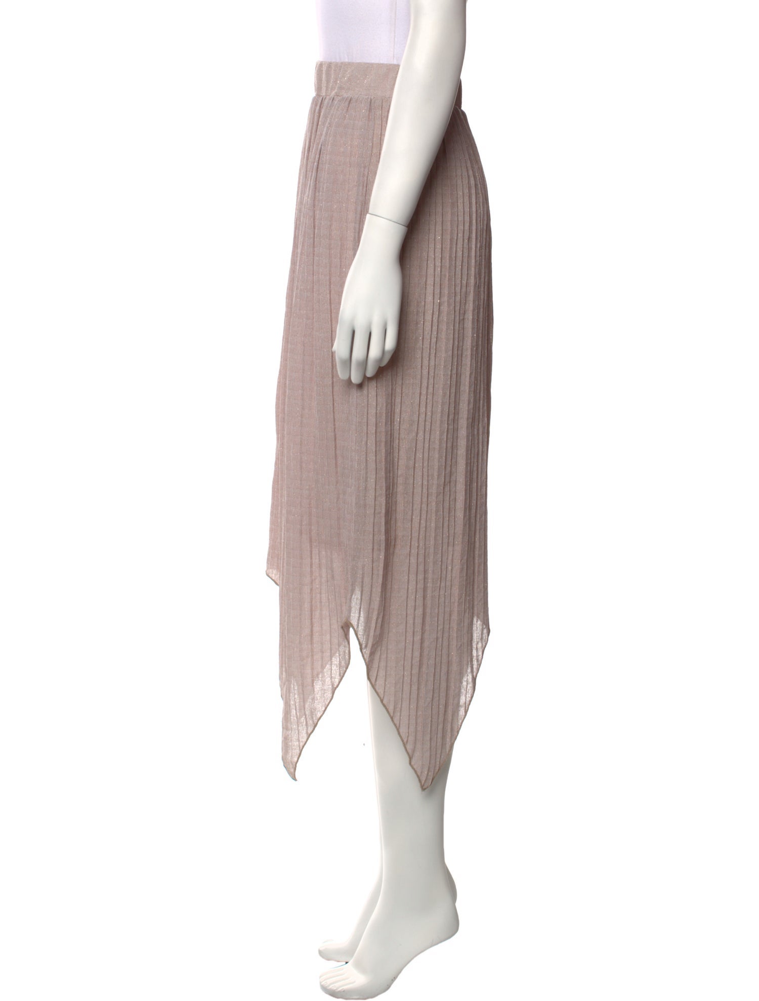 Walter Baker Glitter Accents Midi Length Skirt