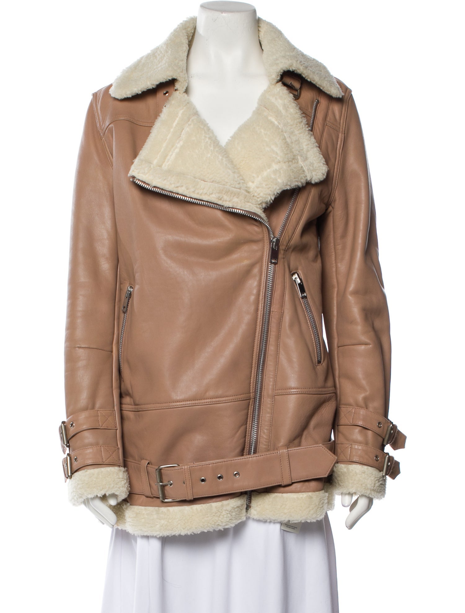 Walter Baker Lamb Leather Coat