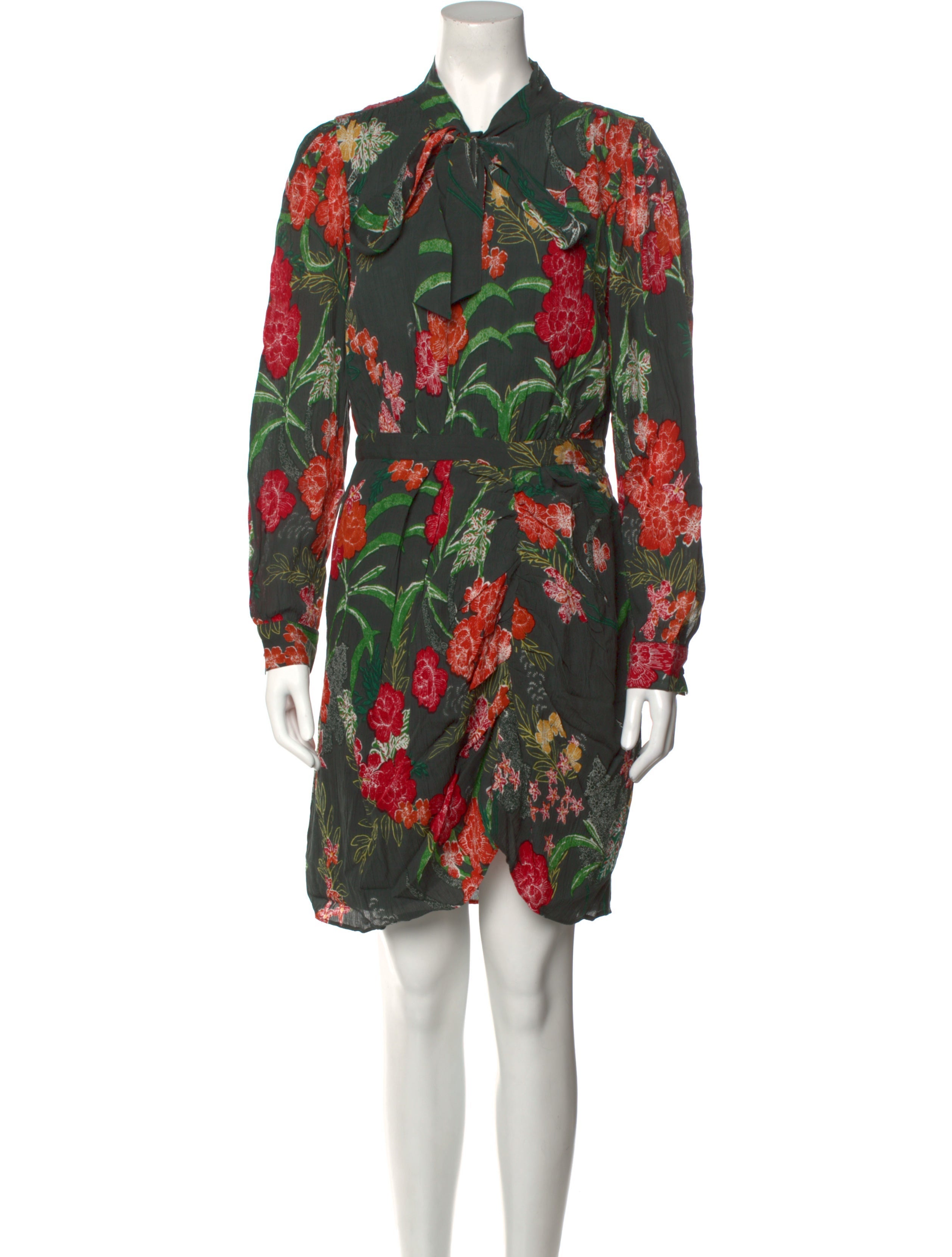 Walter Baker Floral Print Mini Dress