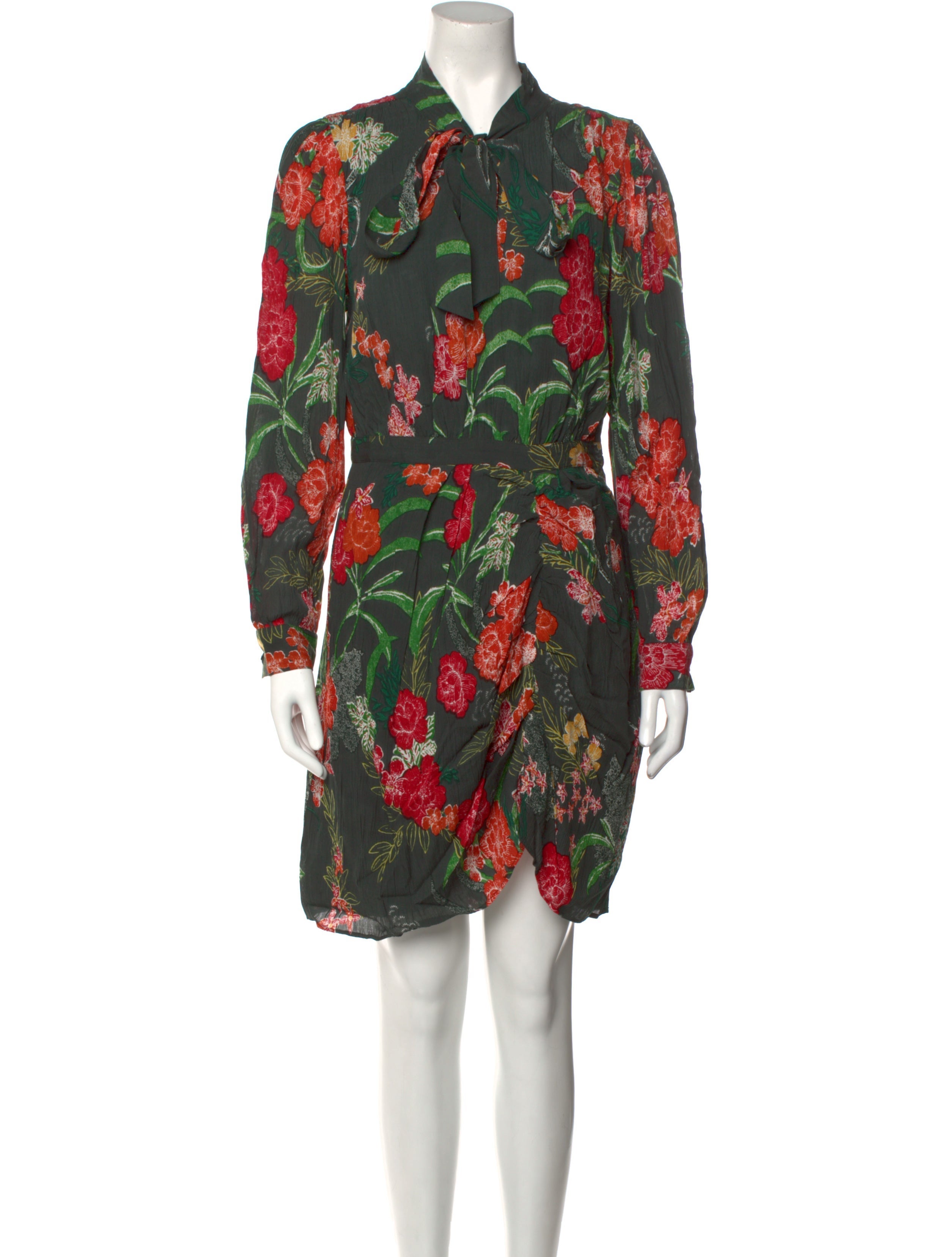Walter Baker Floral Print Mini Dress