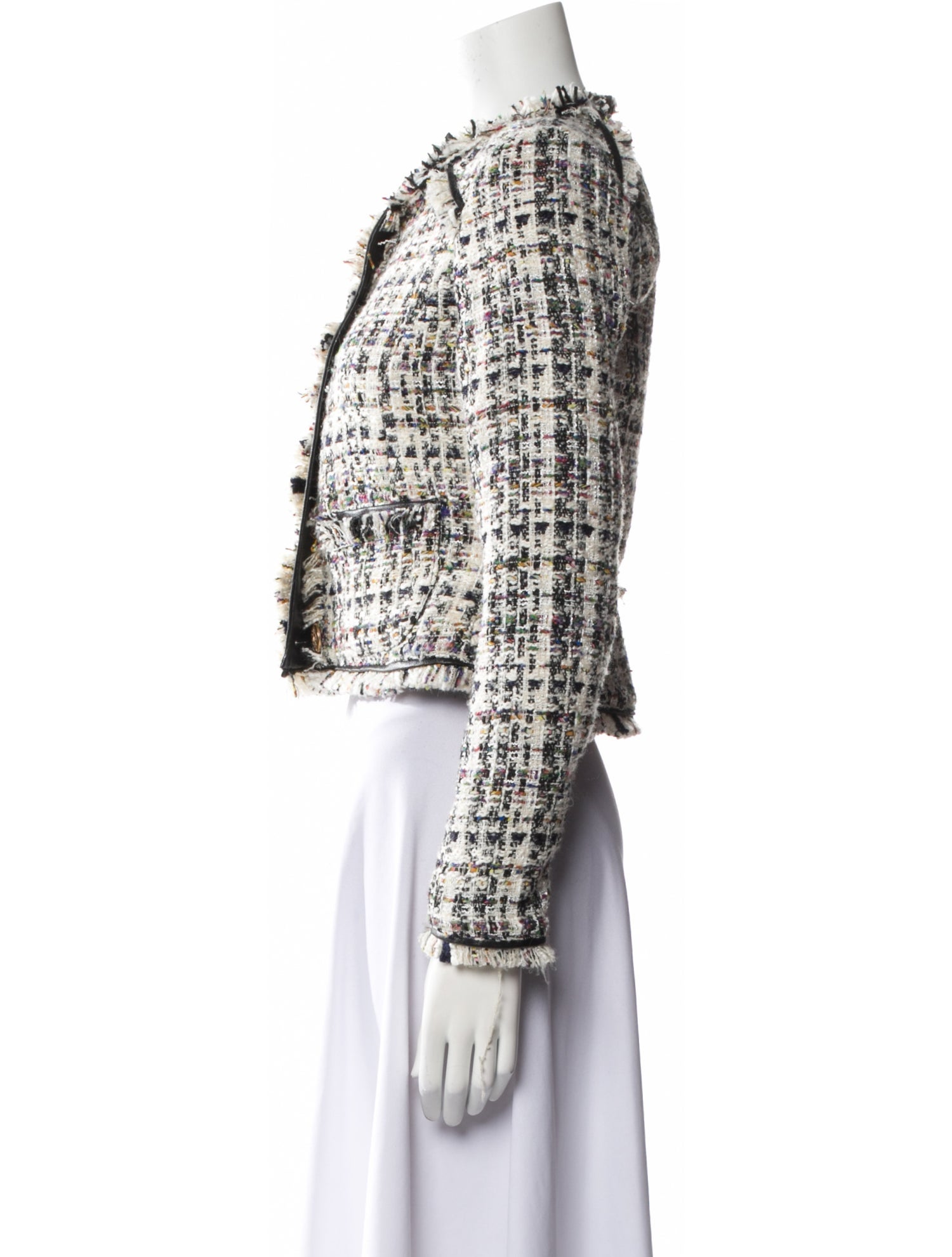 Walter Baker Tweed Pattern Evening Jacket