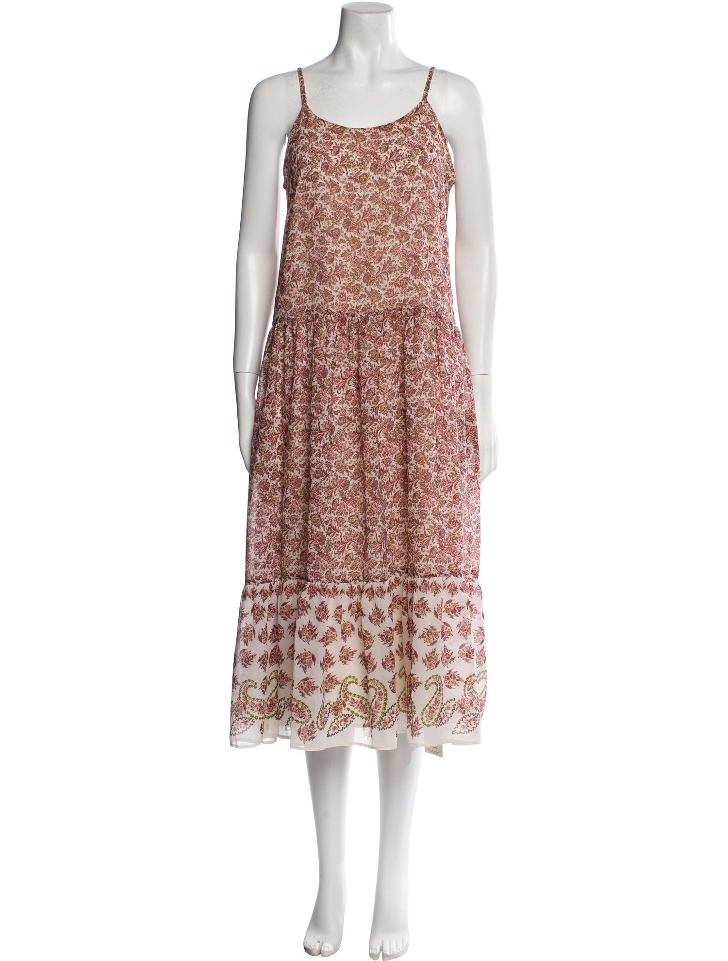 Walter Baker Floral Print Long Dress