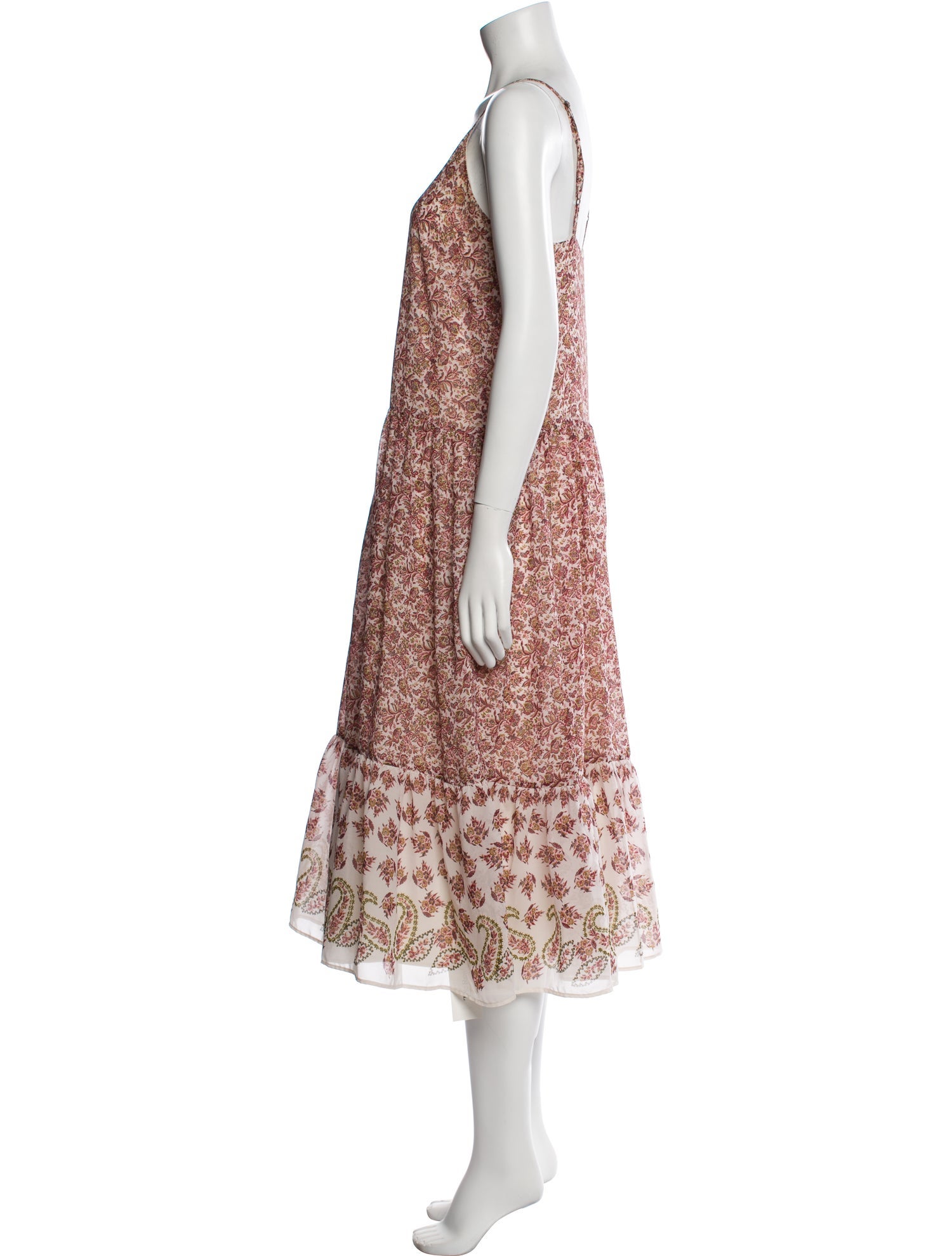 Walter Baker Floral Print Long Dress