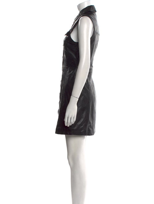 Walter Baker Lamb Leather Mini Dress