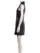 Walter Baker Lamb Leather Mini Dress