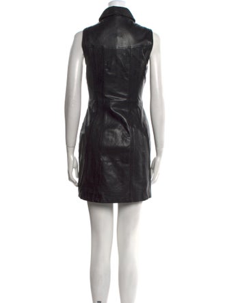 Walter Baker Lamb Leather Mini Dress