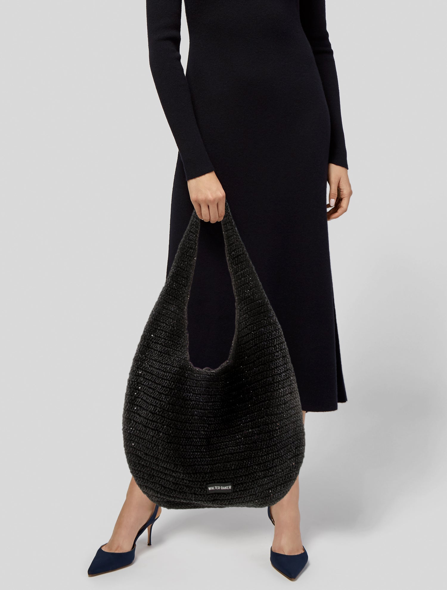 Walter Baker Raffia Hobo