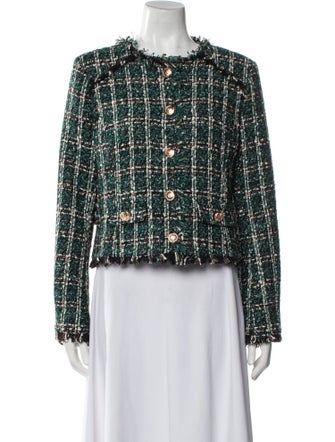 Walter Baker Tweed Pattern Evening Jacket