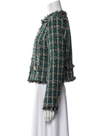 Walter Baker Tweed Pattern Evening Jacket