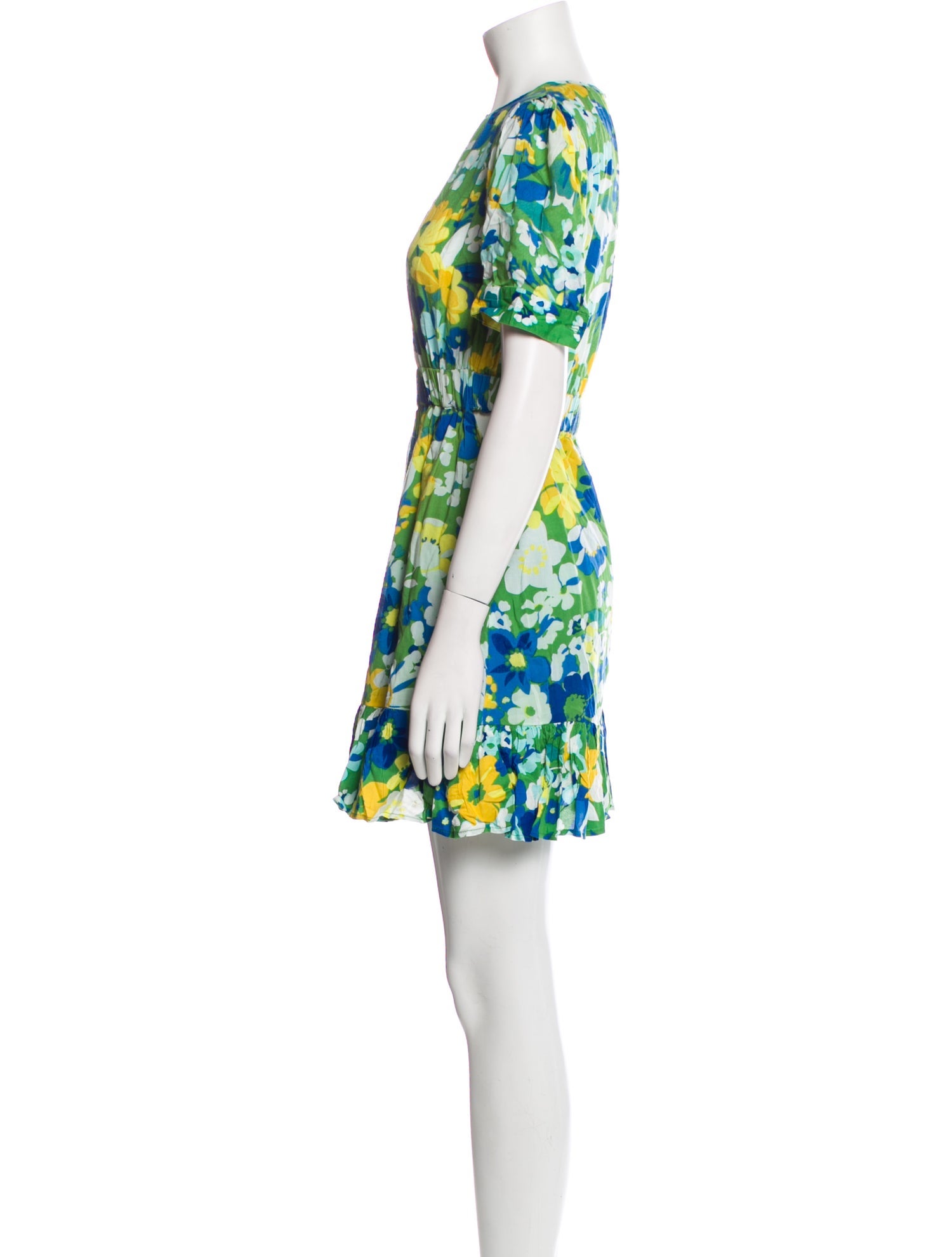 Walter Baker Floral Print Mini Dress