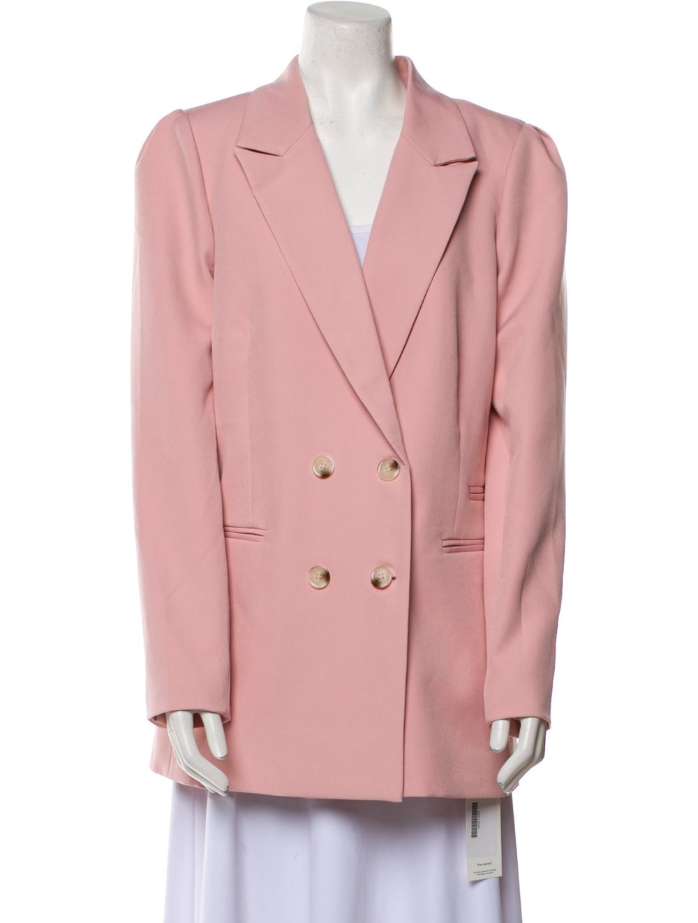 Walter Baker Blazer Pink Pointed Collar Slit Pock… - image 1