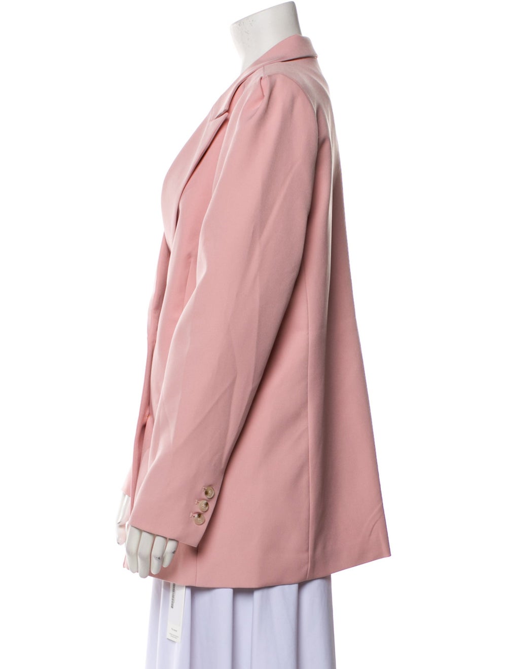 Walter Baker Blazer Pink Pointed Collar Slit Pock… - image 2