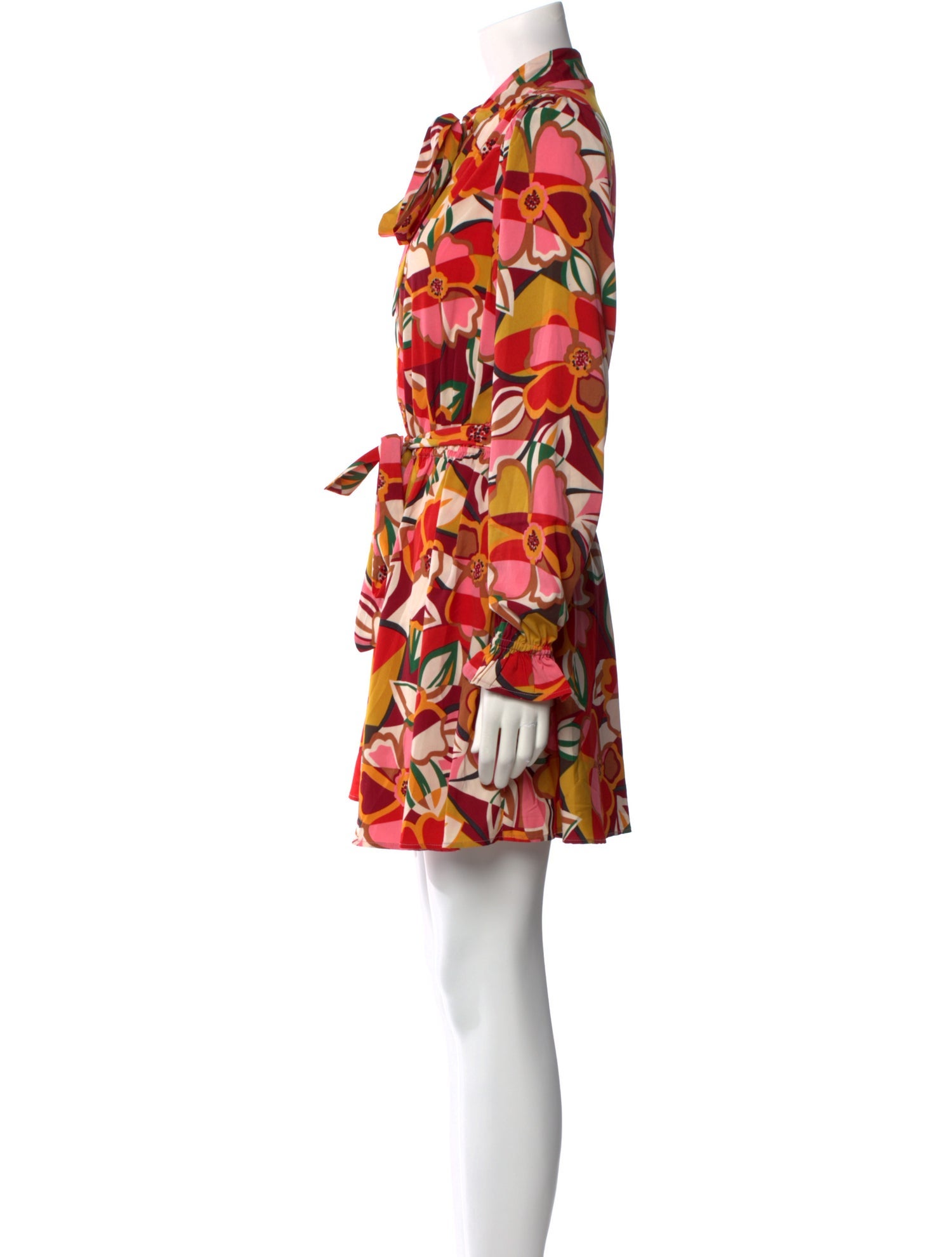 Walter Baker Floral Print Mini Dress w/ Tags