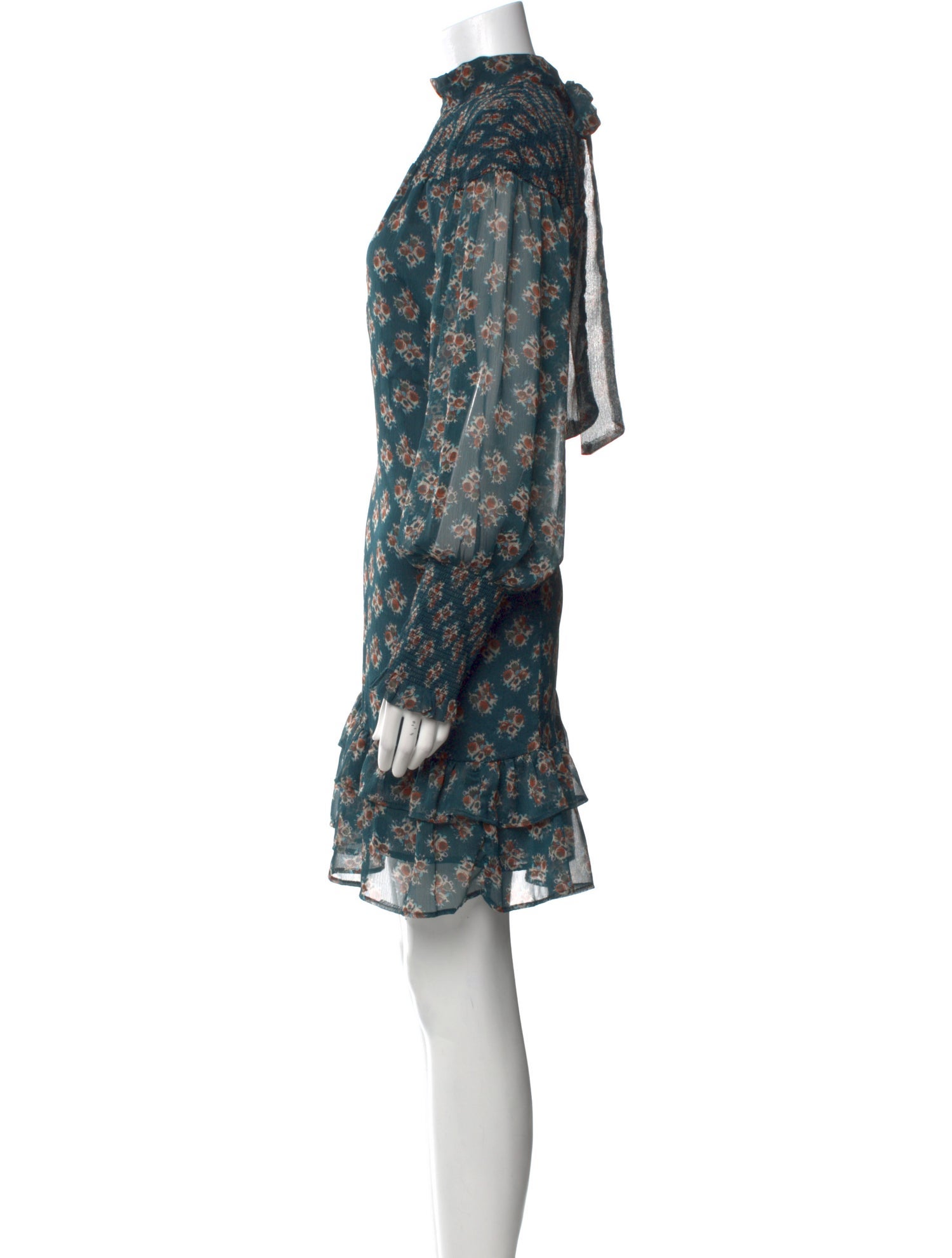 Walter Baker Floral Print Mini Dress