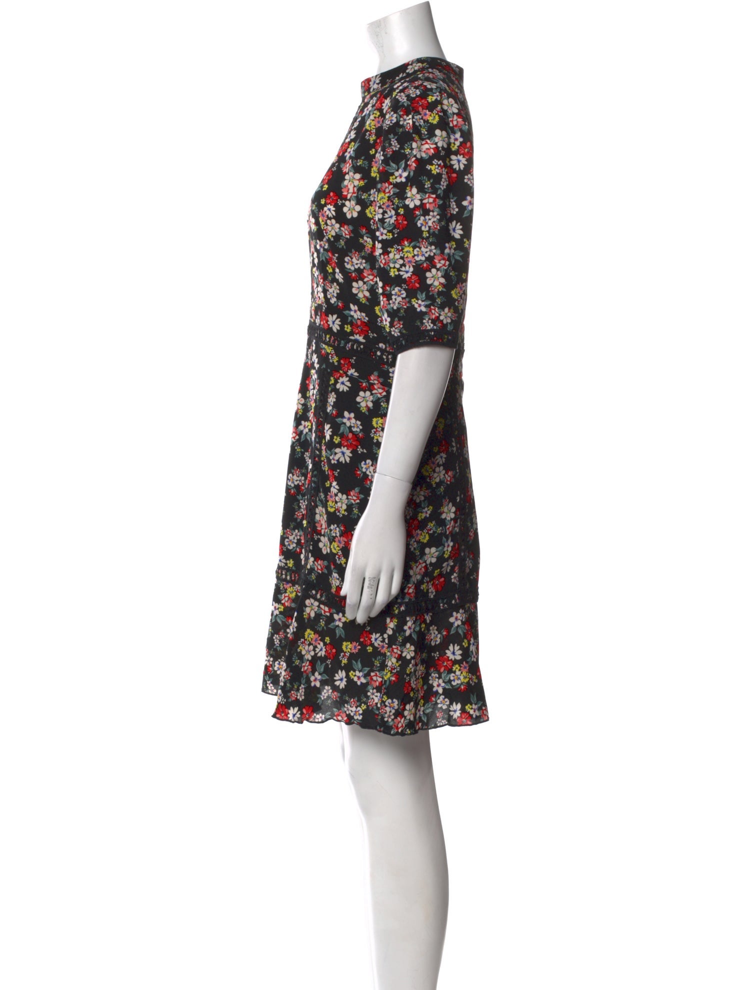 Walter Baker Floral Print Mini Dress