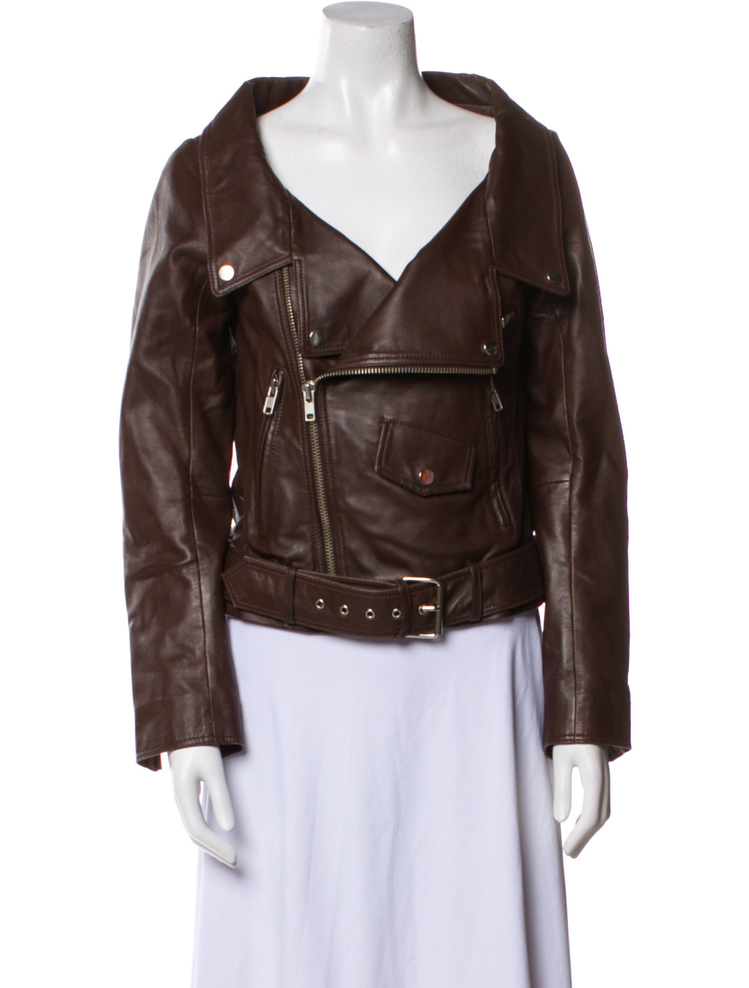 Walter Baker Leather Biker Jacket