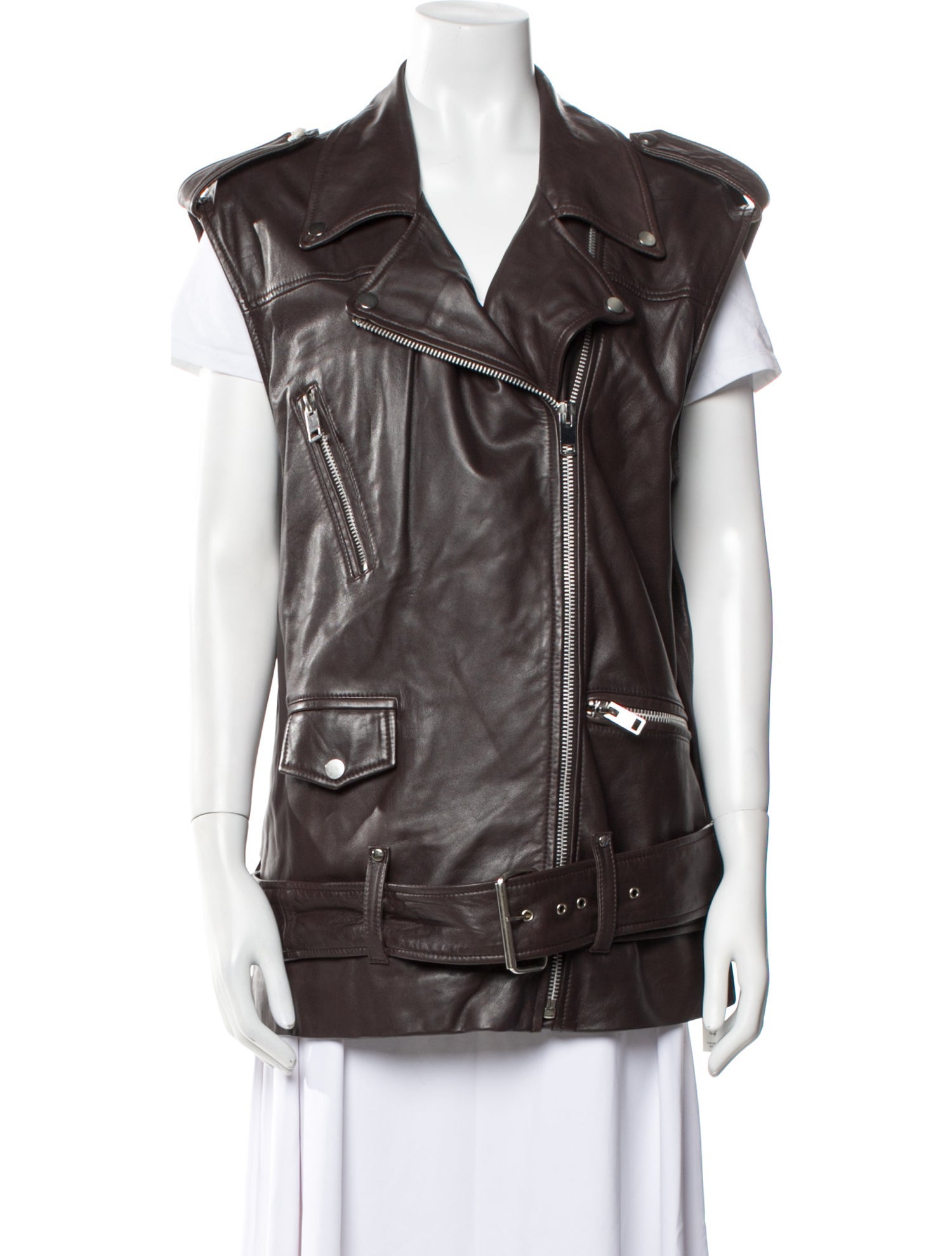 Walter Baker Lamb Leather Vest
