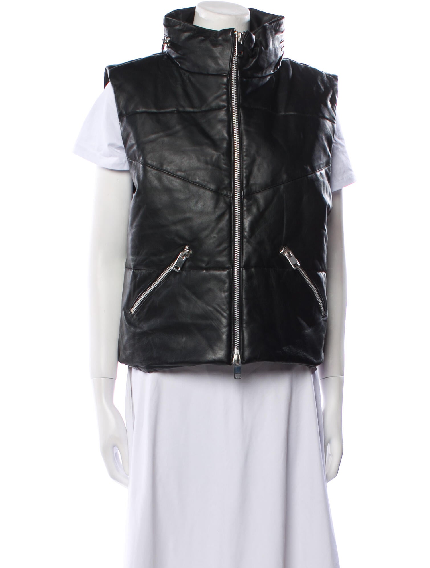 Walter Baker Leather Vest
