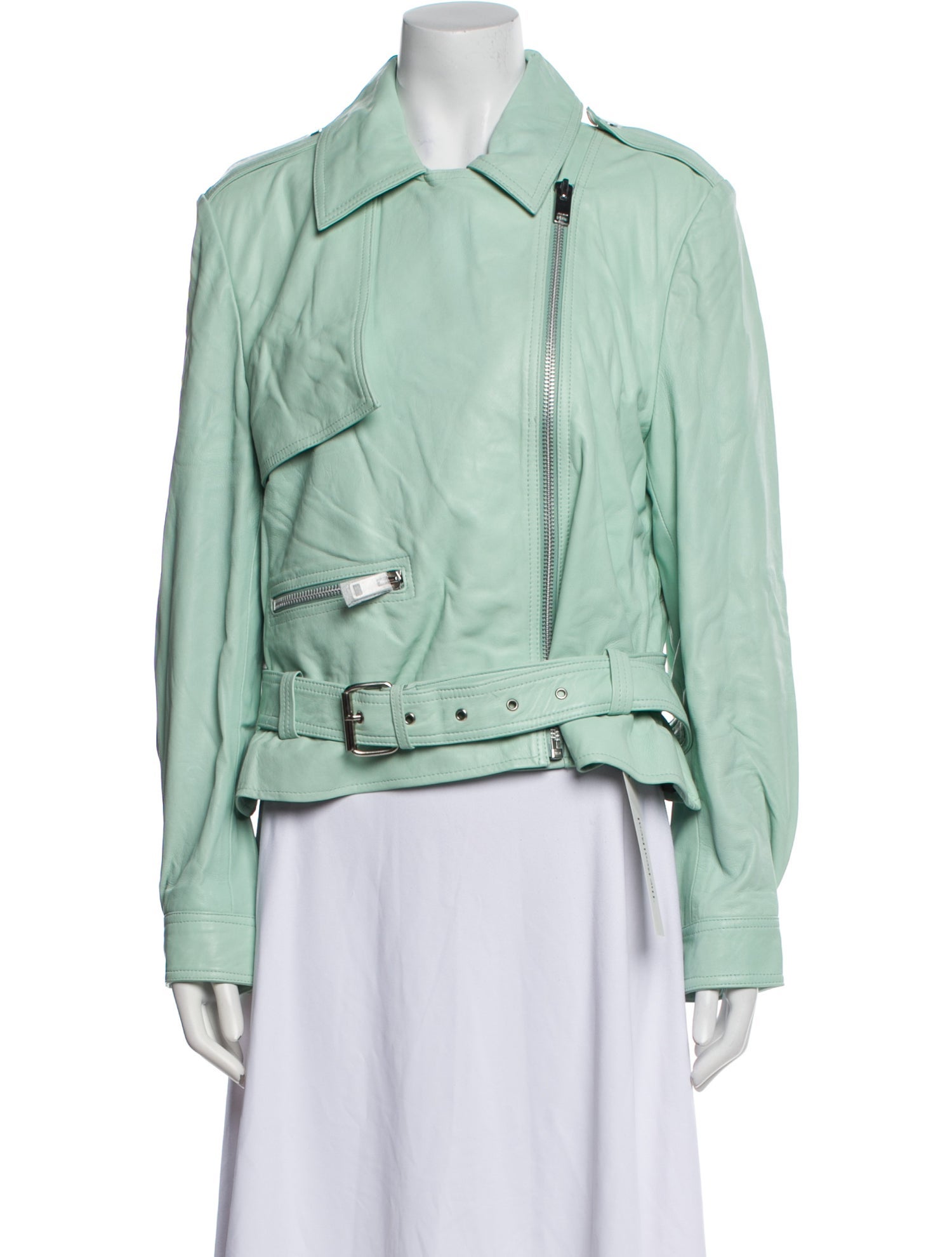 Walter Baker Lamb Leather Biker Jacket