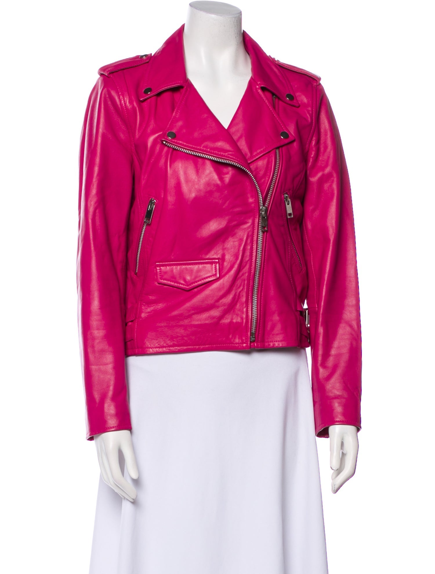 Walter Baker Lamb Leather Biker Jacket