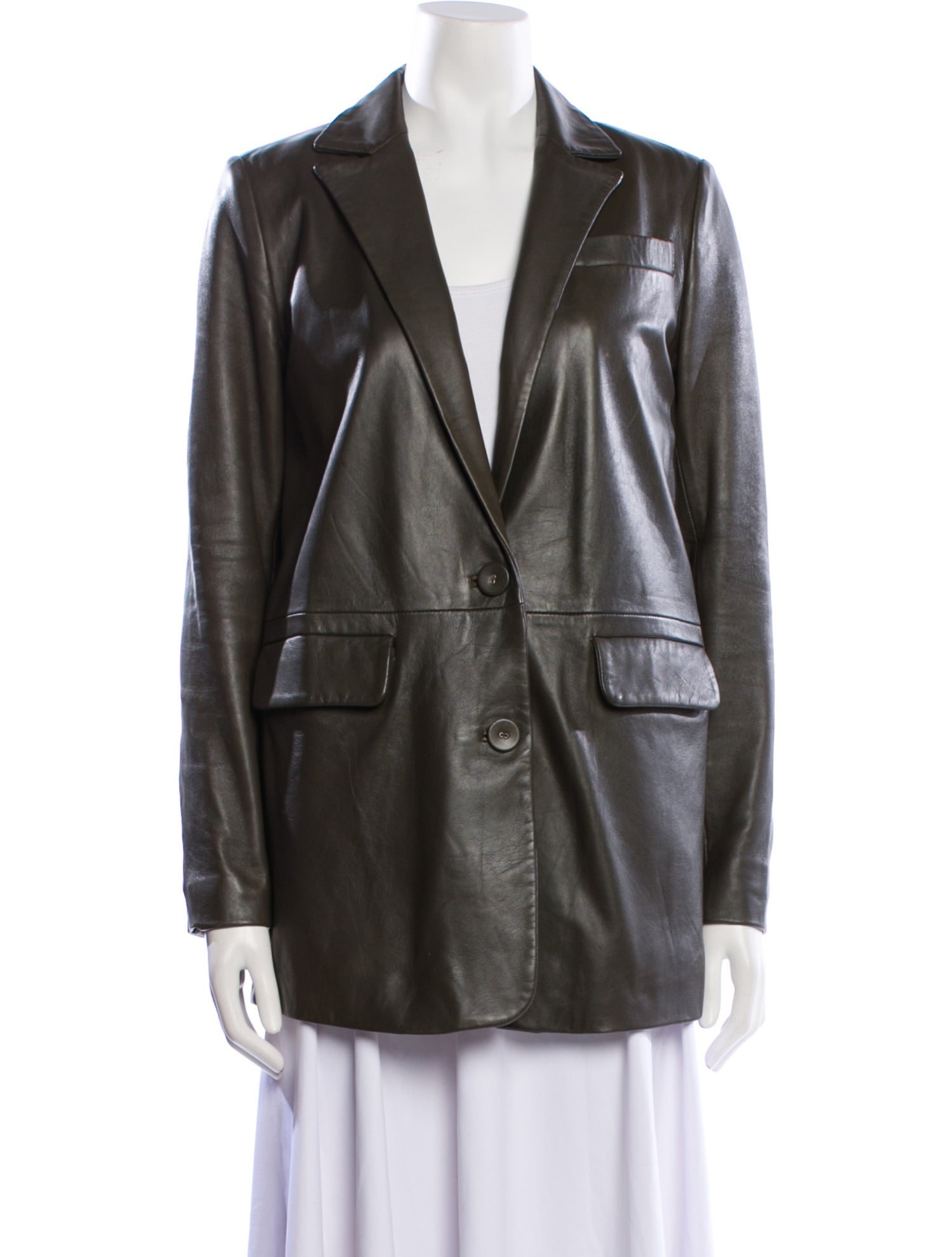 Walter Baker Leather Blazer