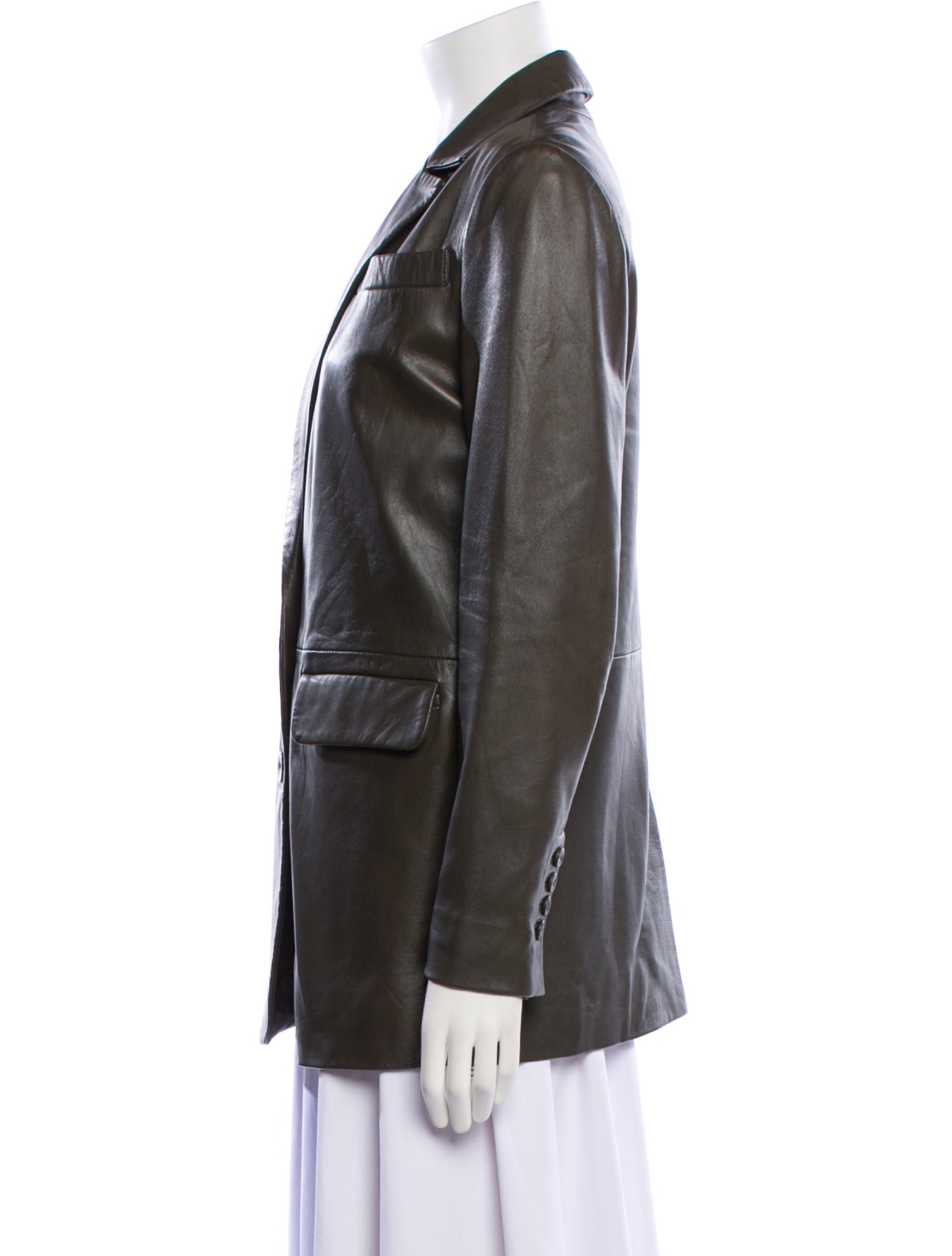 Walter Baker Leather Blazer