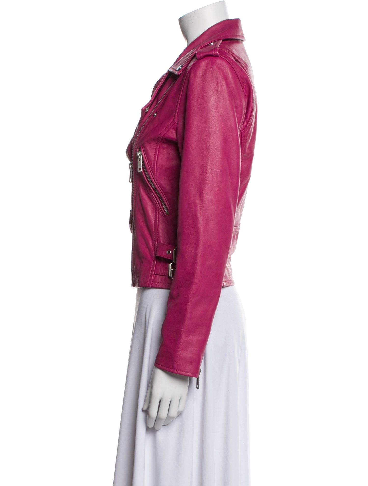 Walter Baker Lamb Leather Biker Jacket