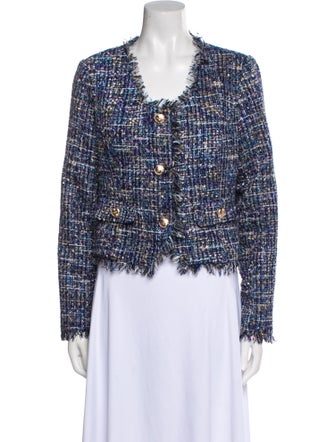 Walter Baker Tweed Pattern Evening Jacket