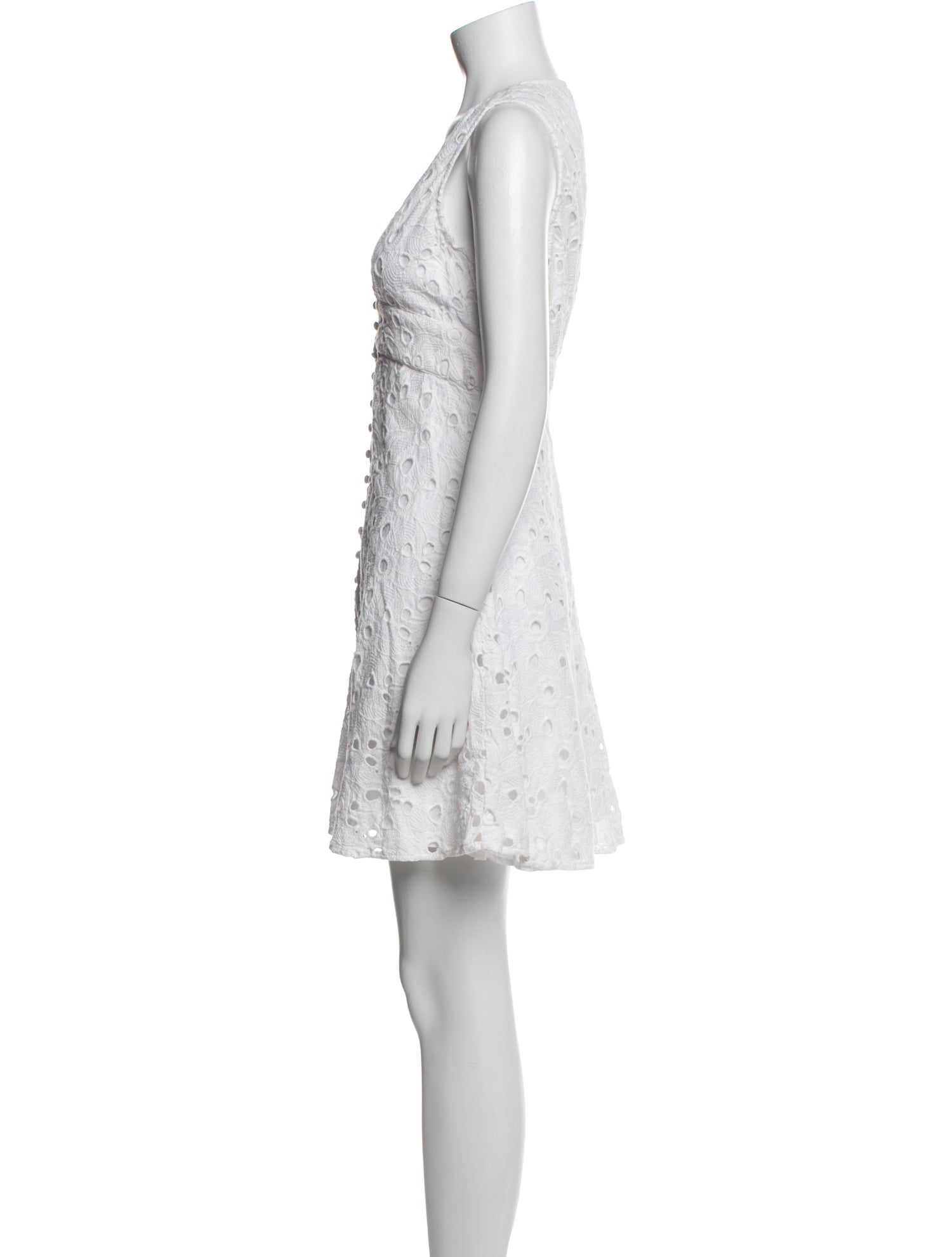 Walter Baker Lace Pattern Mini Dress