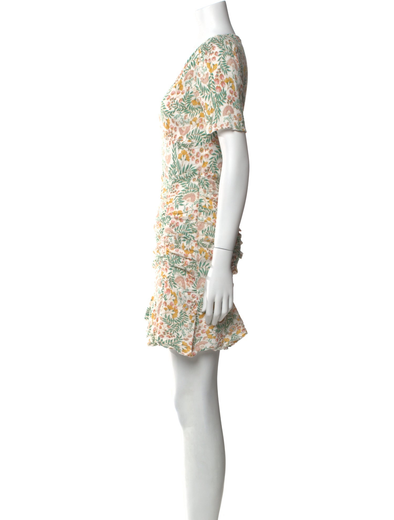Walter Baker Floral Print Mini Dress