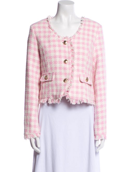 Walter Baker Tweed Pattern Blazer