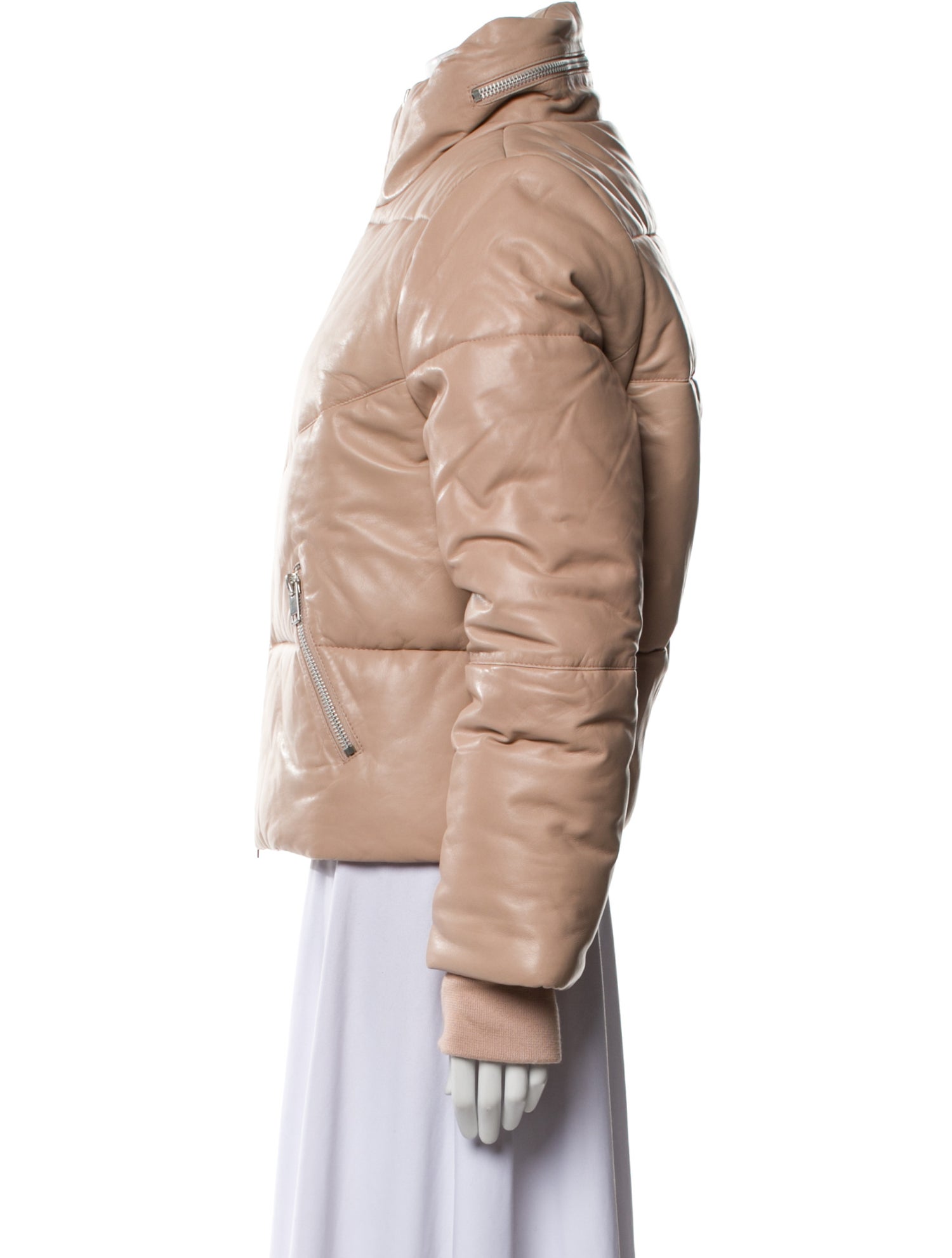 Walter Baker Leather Bomber Jacket