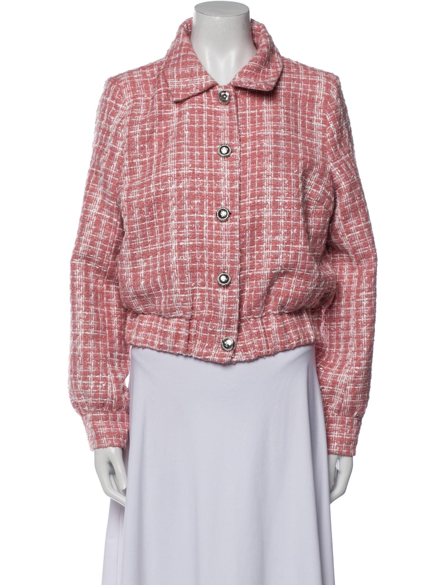 Walter Baker Tweed Pattern Evening Jacket w/ Tags