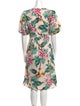 Walter Baker Floral Print Midi Length Dress