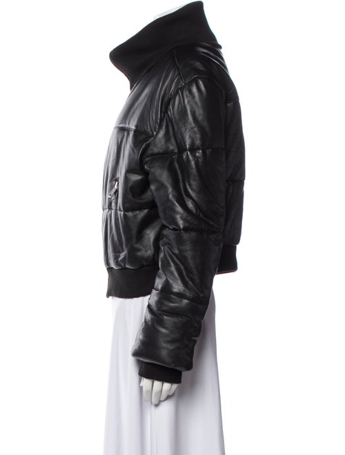 Walter Baker Leather Bomber Jacket