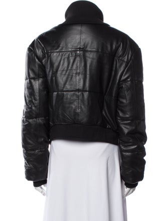 Walter Baker Leather Bomber Jacket