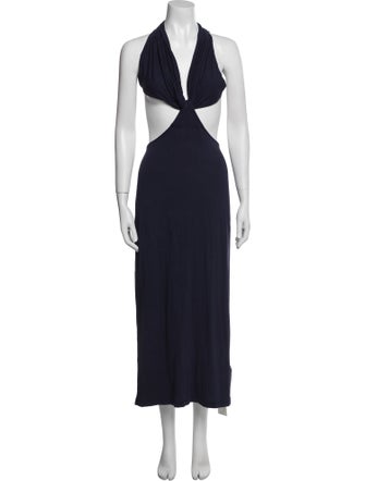 Walter Baker Halterneck Midi Length Dress