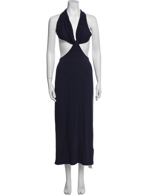Walter Baker Halterneck Midi Length Dress