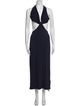 Walter Baker Halterneck Midi Length Dress
