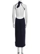 Walter Baker Halterneck Midi Length Dress