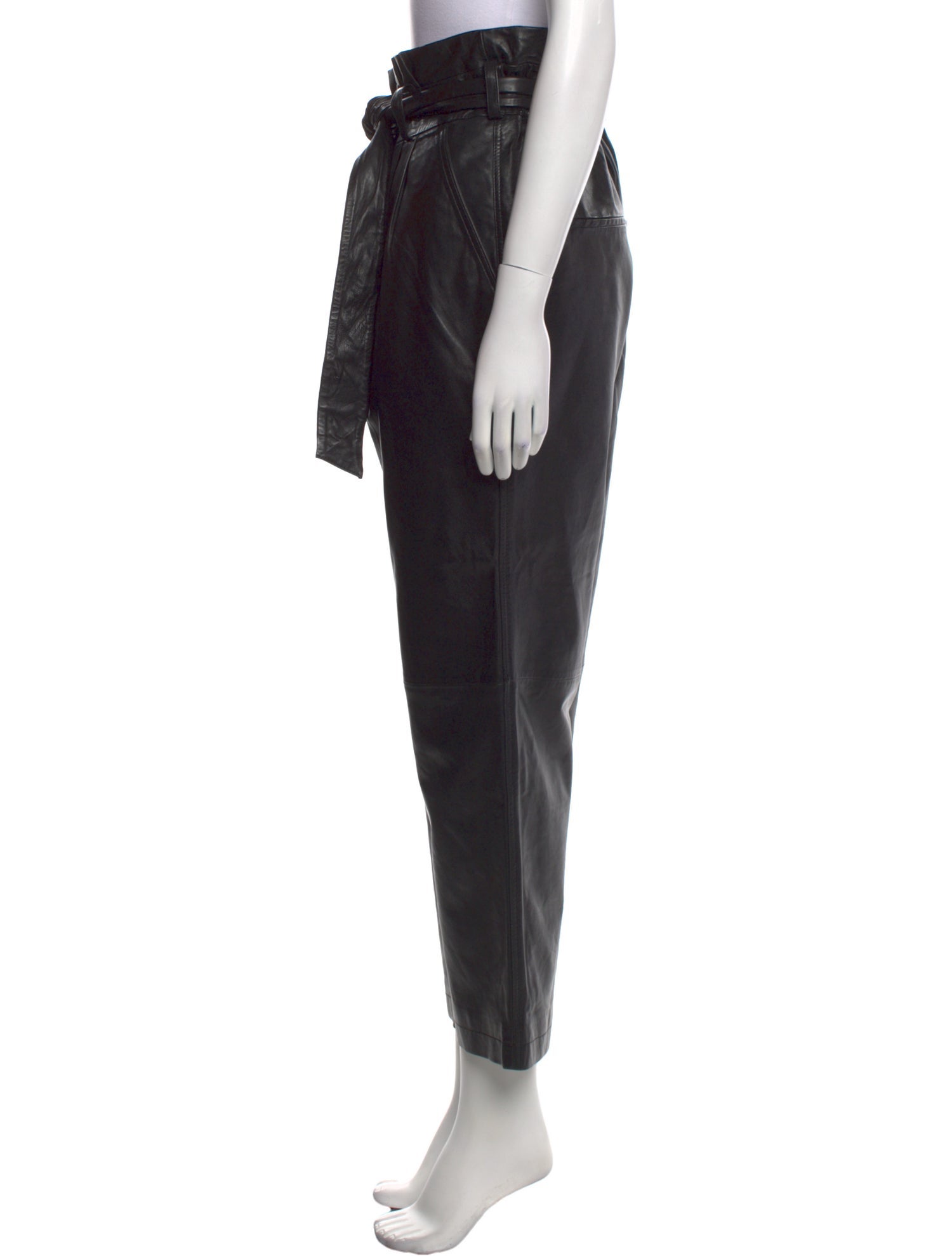 Walter Baker Leather Straight Leg Pants