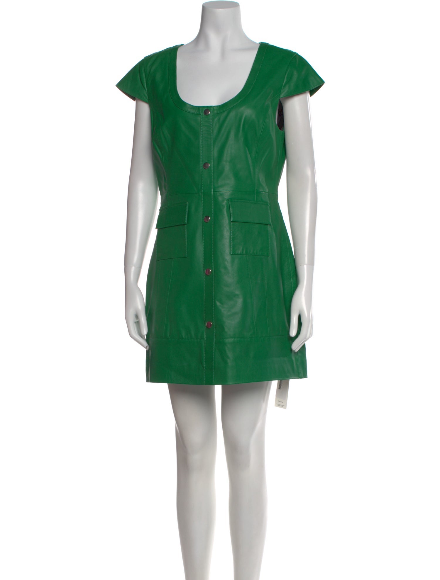 Walter Baker Lamb Leather Mini Dress